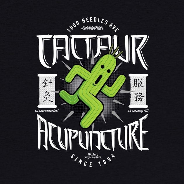 Cactaur Acupuncture by JangoSnow